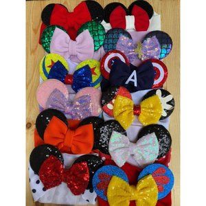 Disney Mystery Headband Bow Bundle 3/$30